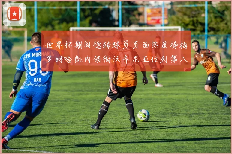 世界杯期间德转球员页面热度榜梅罗姆哈凯内领衔沃齐尼亚位列第八